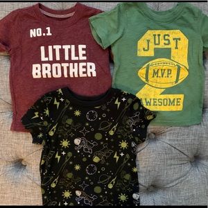 Lot of 3 Assorted Boys T-Shirt